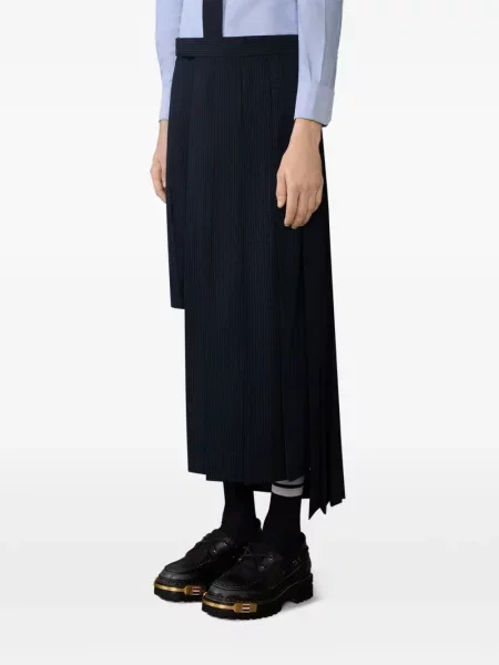 Vuneni opasan remen Thom Browne plava