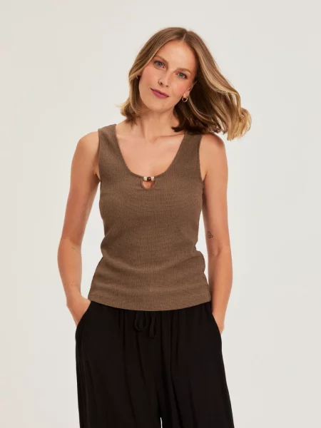 Top Marisse negru