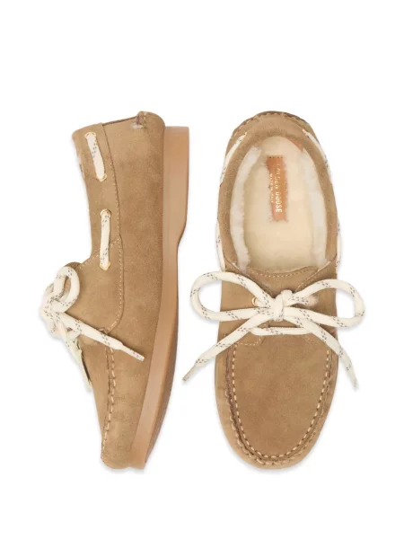 Mokasyny dziecięce Golden Goose brązowe
