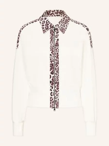 Marc Cain Bluza Rozpinana weiss biała