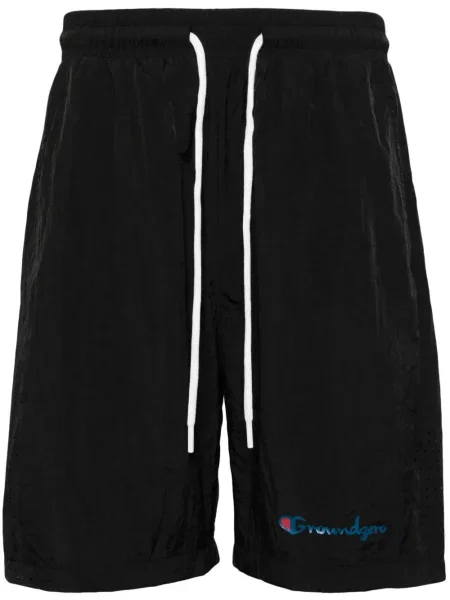 Спортни шорти Ground Zero с принт черно