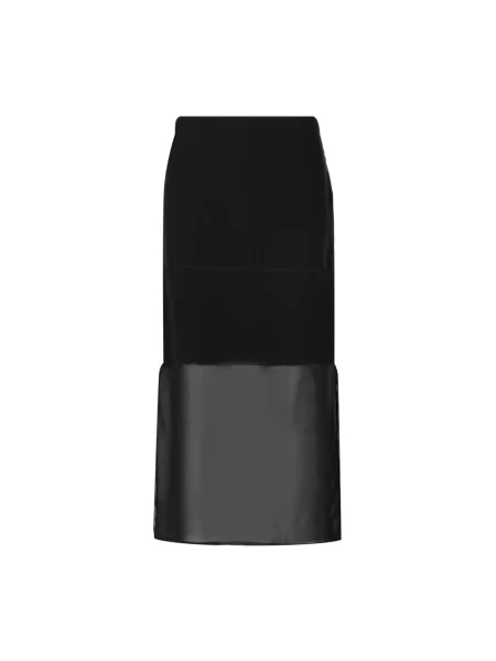 Spódnica Sportmax z wysoką talią czarna