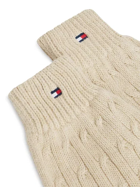 Tommy Hilfiger ръкавици за деца от бежово