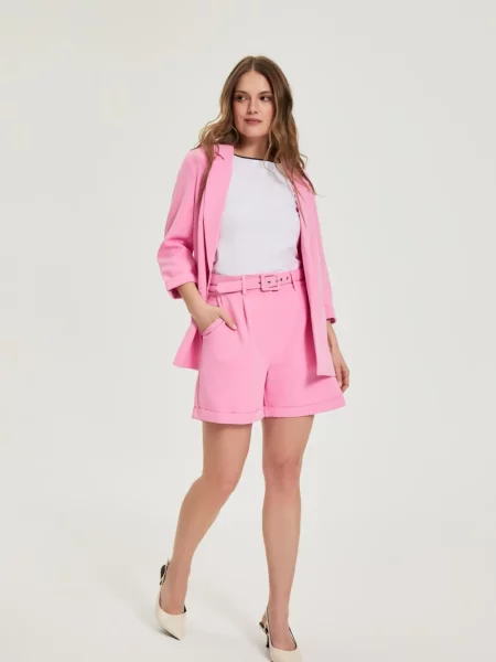 Pantaloni scurți Marisse alb
