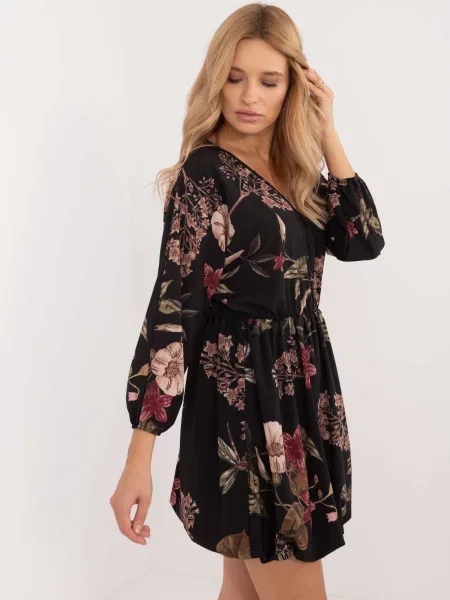 Odgovarati mini haljina Fashionhunters crna