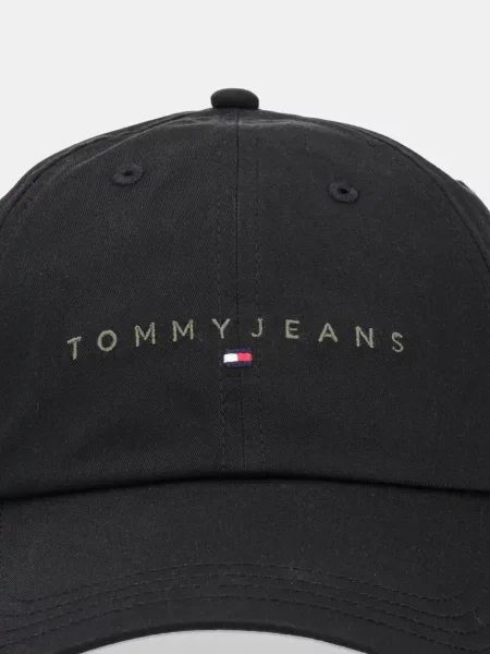 Kapa s šiltom Tommy Jeans črna
