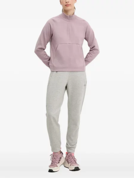 Bluza Helly Hansen z zamkiem błyskawicznym do połowy różowa