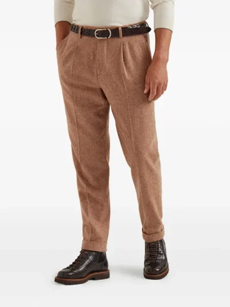 Pantaloni Brunello Cucinelli maro