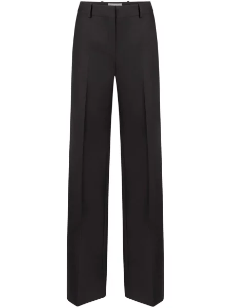 Pantaloni Nina Ricci de lână negru