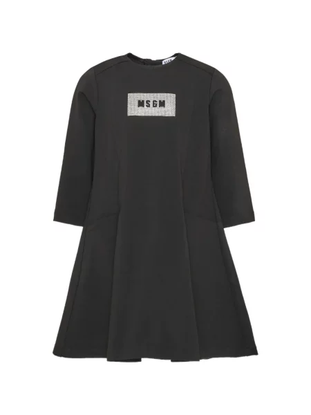 Sukienka dziecięca Msgm czarna
