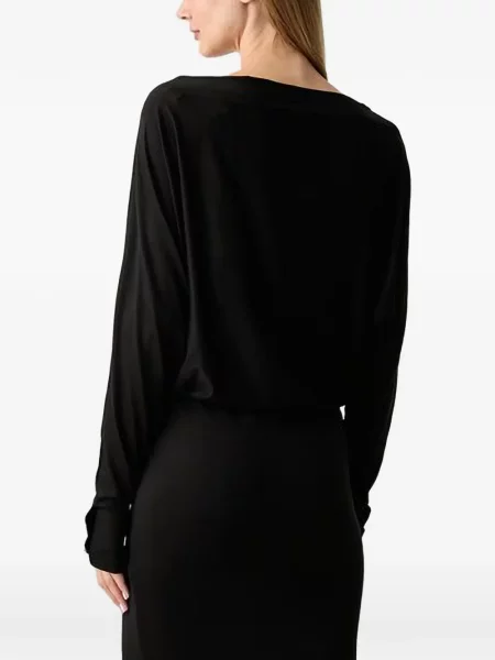 Rochie mini Guess drapată negru