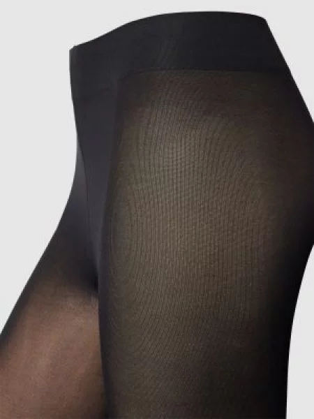 Rajstopy z dodatkiem streczu model ‘Pure Matt’ — 50 DEN Falke czarne