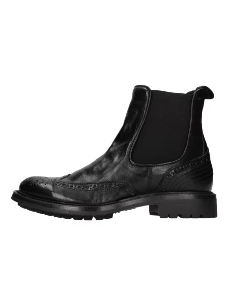 Buty do kostki Hundred100 skórzane czarne