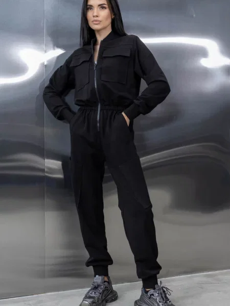 Летний комбинезон на чорний