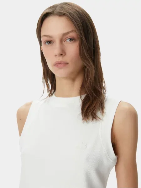 Майка Lacoste белая