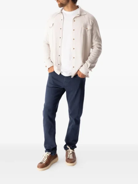 Pantaloni Eleventy cu 5 buzunare albastru