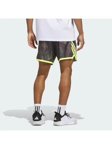 SZORTY ADIDAS CRAZY LITE AOP Z NADRUKIEM KAMUFLAŻOWYM czarne