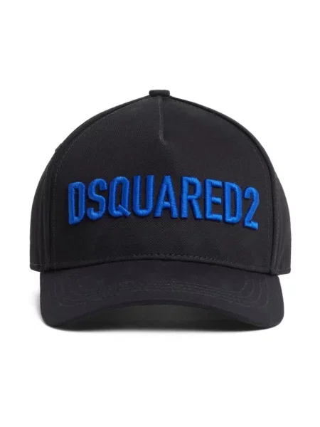 Czapka z daszkiem Dsquared2 z logo czarna