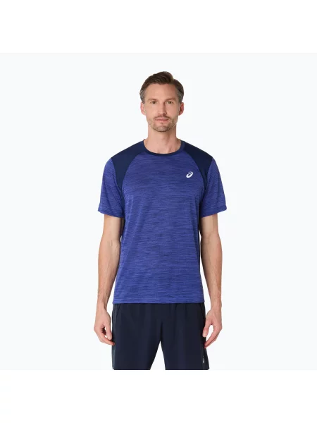 Мъжка тениска за бягане ASICS Road Top dark cobalt синьо