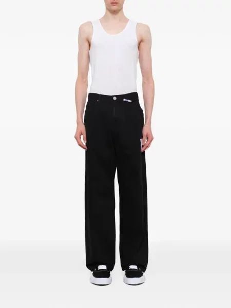 Blugi Maison Mihara Yasuhiro negru