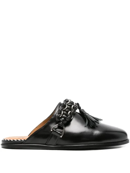 Papuci tip mules Toga Pulla negru