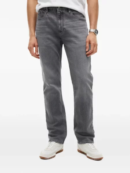 Blugi drepți Tommy Hilfiger Ryan gri