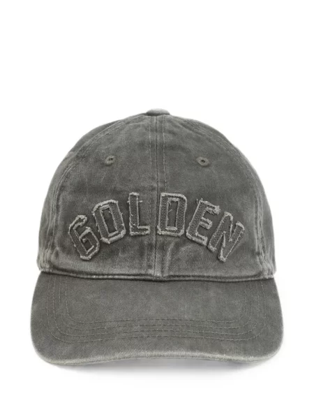 Șapcă Golden Goose cu autograf verde