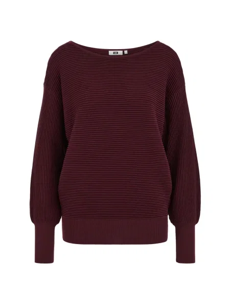 WE Fashion Pulover vin roșu
