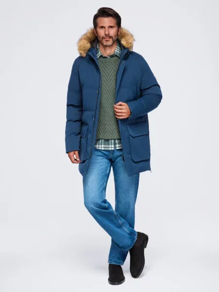 Parka Ombre plava