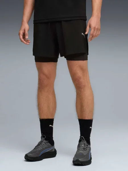 Спортивні шорти PUMA M Dreamrun 5 Dryc Short комбінований верх чорний