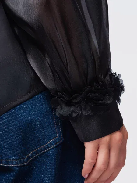 Bluza Ombre crna