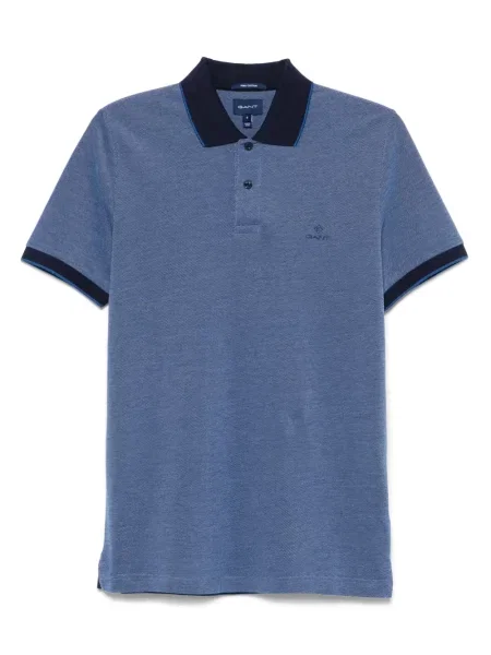 Polo Gant cu broderie albastru