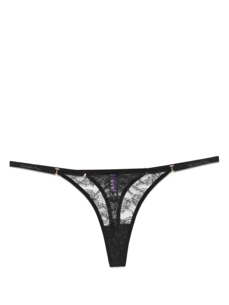 Chiloți tanga Maison Close negru