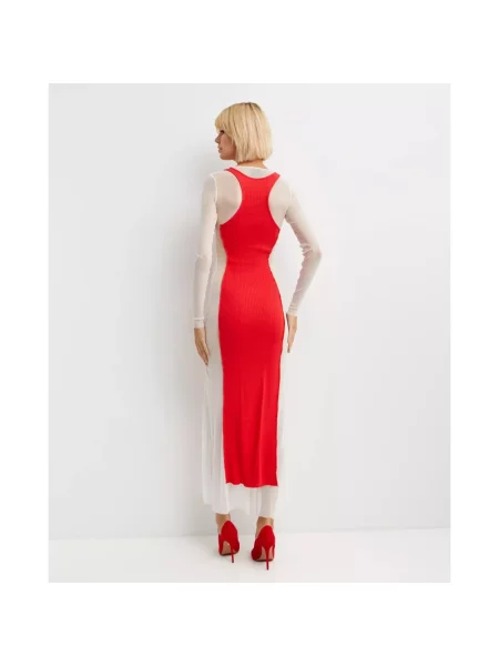 Sukienka maxi Jean Paul Gaultier biała