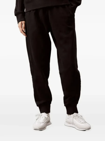 Pantaloni Calvin Klein din jerseu negru