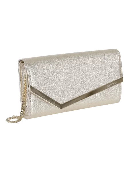Torebka Jimmy Choo skórzana szara