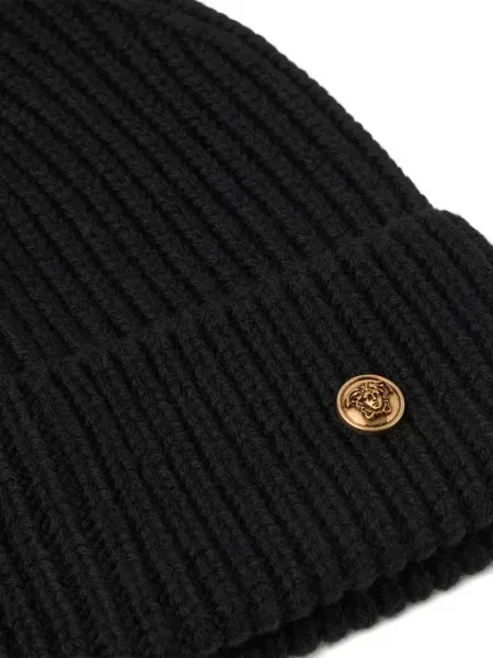 Căciulă Versace de lână negru