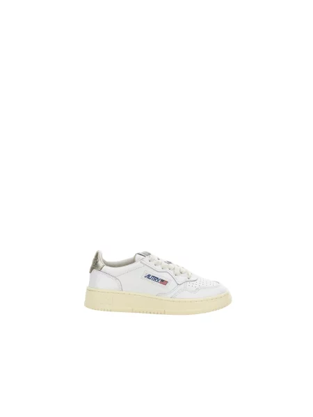 AUTRY sneakersy skórzane Medalist Low białe