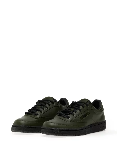 Sneakerși Reebok din piele verde