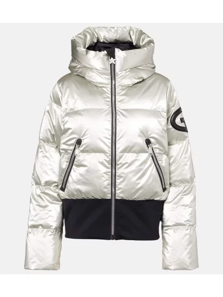 Jeździć na nartach kurtka narciarska Goldbergh srebrna