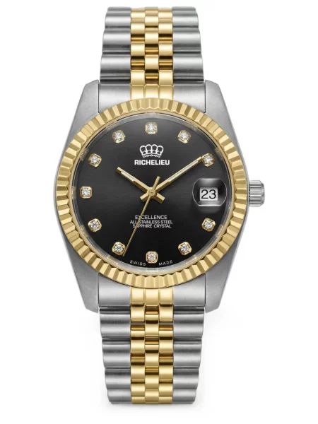 Ceas Richelieu Swiss negru