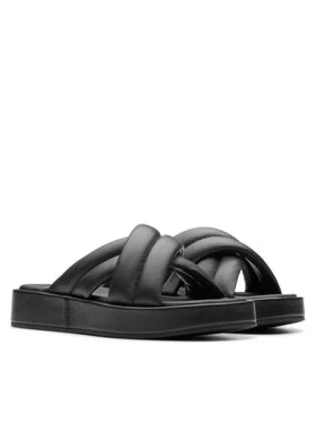 Pantofle Clarks černé