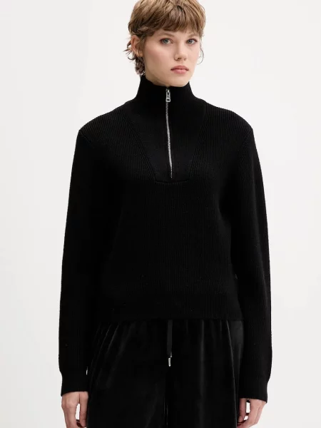 Guess Jeans pulover negru