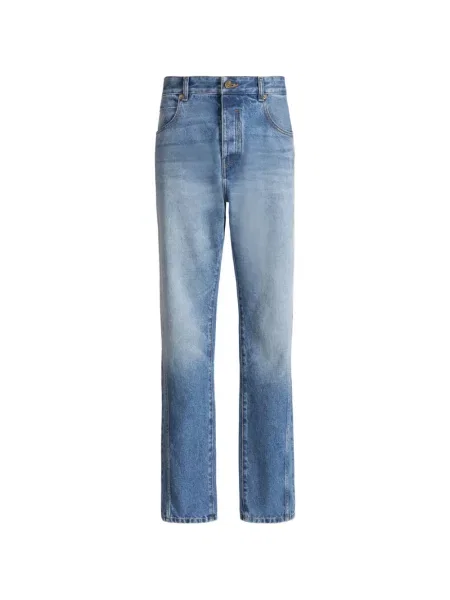 Blugi drepți Balmain albastru