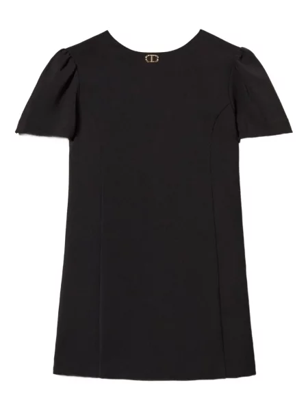 Sukienka mini dziecięca Twinset czarna