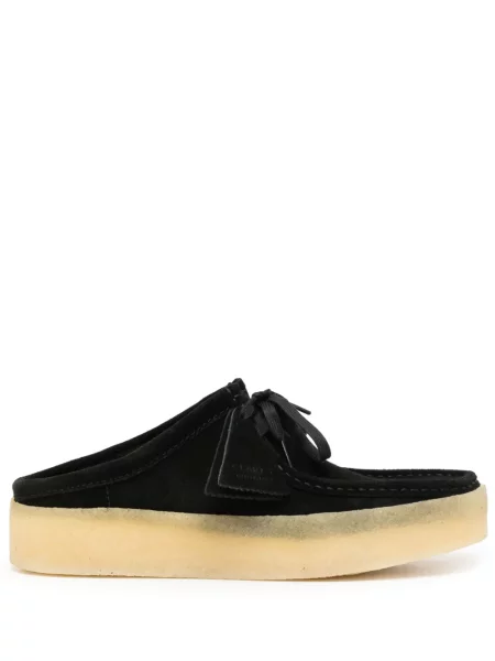 Pantofi loafer Clarks Originals slip-on negru
