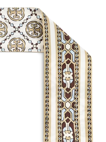 Selyem sál Tory Burch nyomtatás