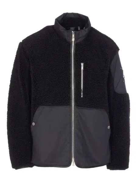 Geacă Moose Knuckles din fleece negru