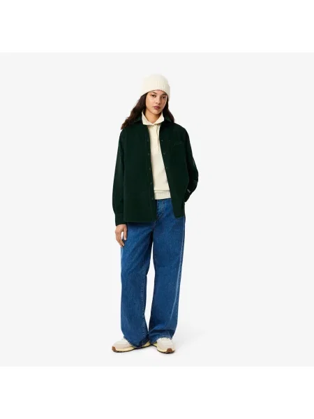 Рубашка Lacoste зеленая