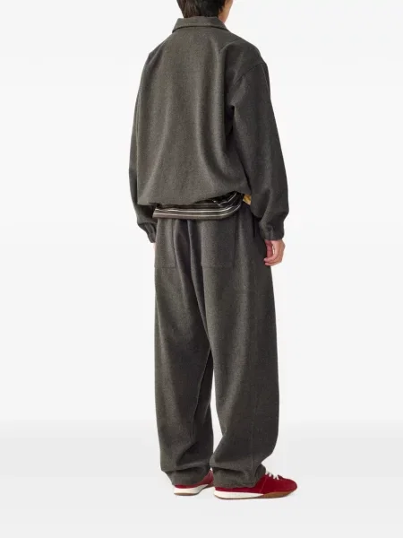 Pantaloni Tomboy cu cordon gri
